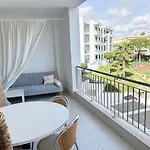 Sea&Pool Views Terrace 1Bdr, 500 M From The Golden Sands Daire