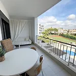 Terrace W Sea&pool Views 1bdr, 500 M From The Golden Sands *