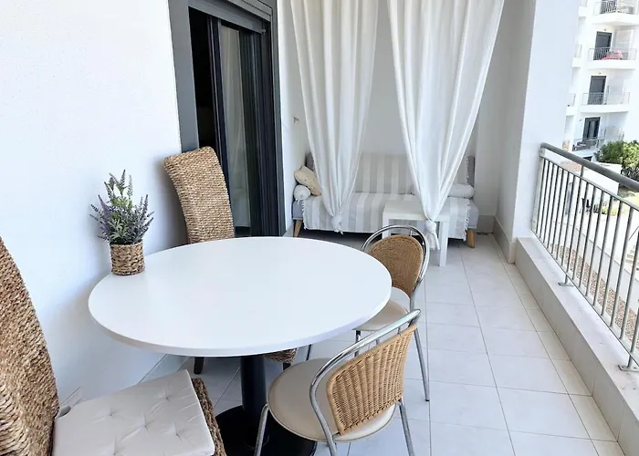 Terrace W Sea&pool Views 1bdr, 500 M From The Golden Sands * Albufeira